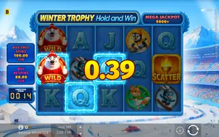 Winter Trophy Hold and Win – Winning spin