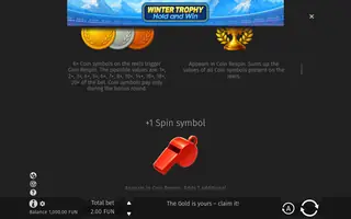 Winter Trophy Hold and Win – Game rules