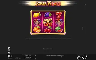Joker X Love – Game rules