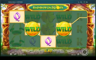 Rainbow Jackpots – Winning spin
