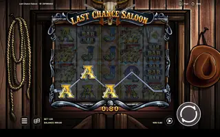 Last Chance Saloon – Winning spin