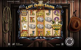 Last Chance Saloon – Feature in play