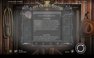 Last Chance Saloon – Game rules