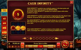Haunted Coins x5000 – Game rules