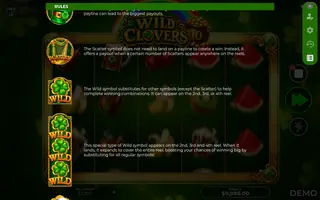 Wild Clovers 10 – Game rules