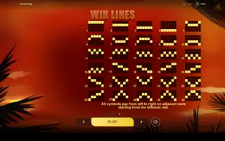 Primate King – Game rules