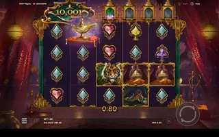 10,001 Nights – Winning spin
