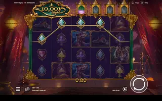 10,001 Nights – Winning spin