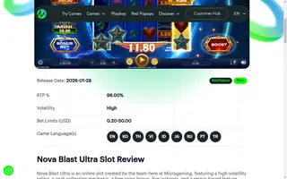 Nova Blast Ultra – Winning spin