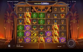 Vault of Anubis – Feature in play
