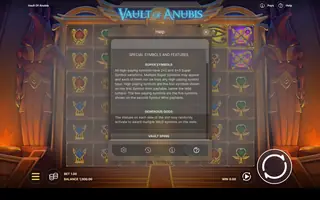 Vault of Anubis – Game rules