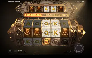 Golden Cryptex – Feature in play
