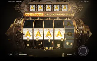 Golden Cryptex – Feature in play