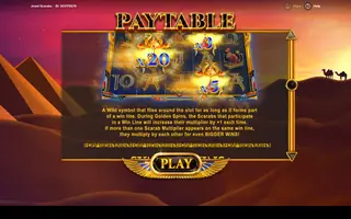 Jewel Scarabs – Game rules