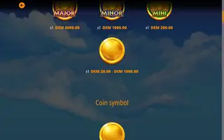 Icarus: Heat of Fortune – Paytable