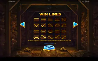 Dynamite Riches – Paytable