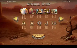Eagle Riches – Paytable