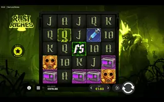 Rust and Riches – Feature in play