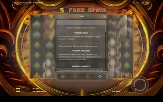 Phoenix Fire Power Reels – Game rules