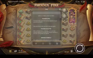 Phoenix Fire Power Reels – Game rules