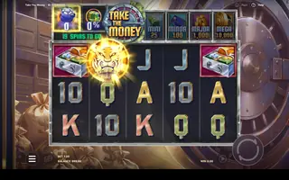 Take the Money – Feature in play