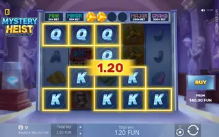 Mystery Heist – Winning spin