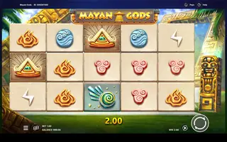 Mayan Gods – Winning spin