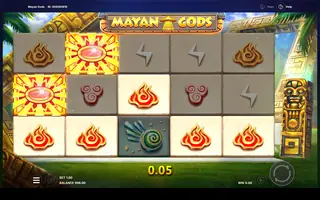 Mayan Gods – Winning spin