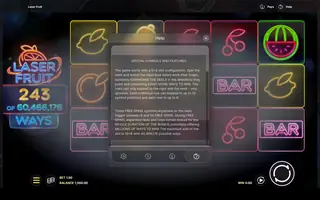 Laser Fruit – Game rules