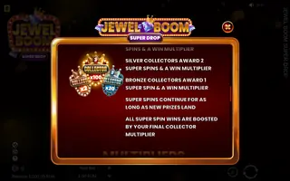 Jewel Boom Super Drop – Game rules