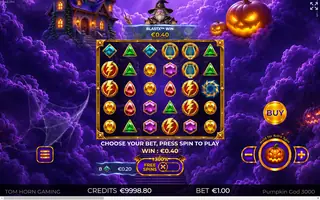 Pumpkin God 3000 – Winning spin