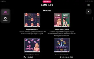 Only Spins – Game rules