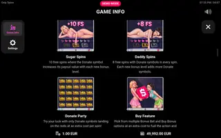 Only Spins – Game rules