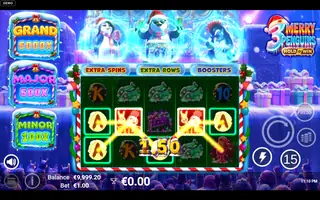 3 Merry Penguins – Winning spin