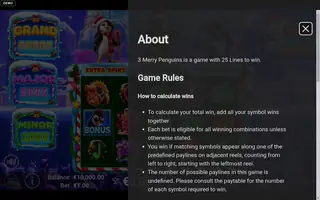 3 Merry Penguins – Game rules