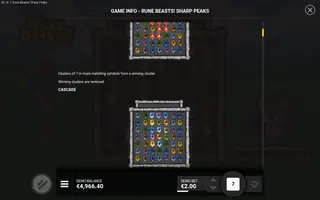 Rune Beasts! Sharp Peaks – Game rules