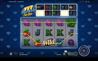 777 Diamond Strike – Feature in play