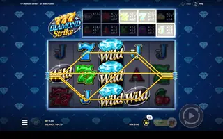 777 Diamond Strike – Feature in play