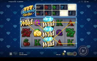 777 Diamond Strike – Feature in play