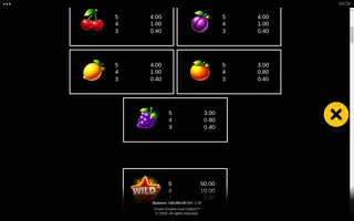 Crown Empire Coin Collect – Paytable