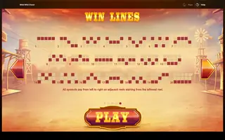 Wild Wild Chest – Paytable