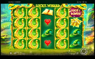 Lucky Wizard – Feature in play