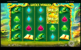 Lucky Wizard – Feature in play
