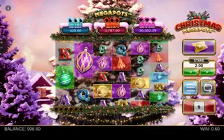 Christmas Megapots – Feature in play