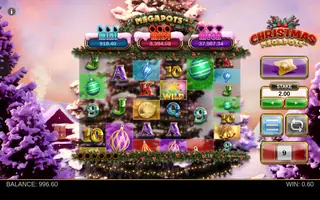 Christmas Megapots – Feature in play