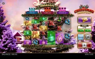 Christmas Megapots – Feature in play