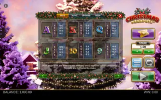 Christmas Megapots – Paytable