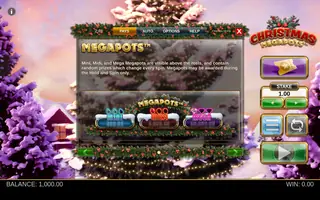 Christmas Megapots – Game rules