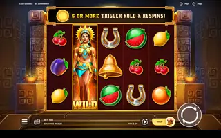 Cash Goddess – Feature in play