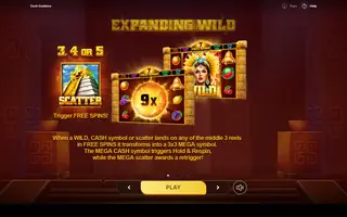 Cash Goddess – Game rules